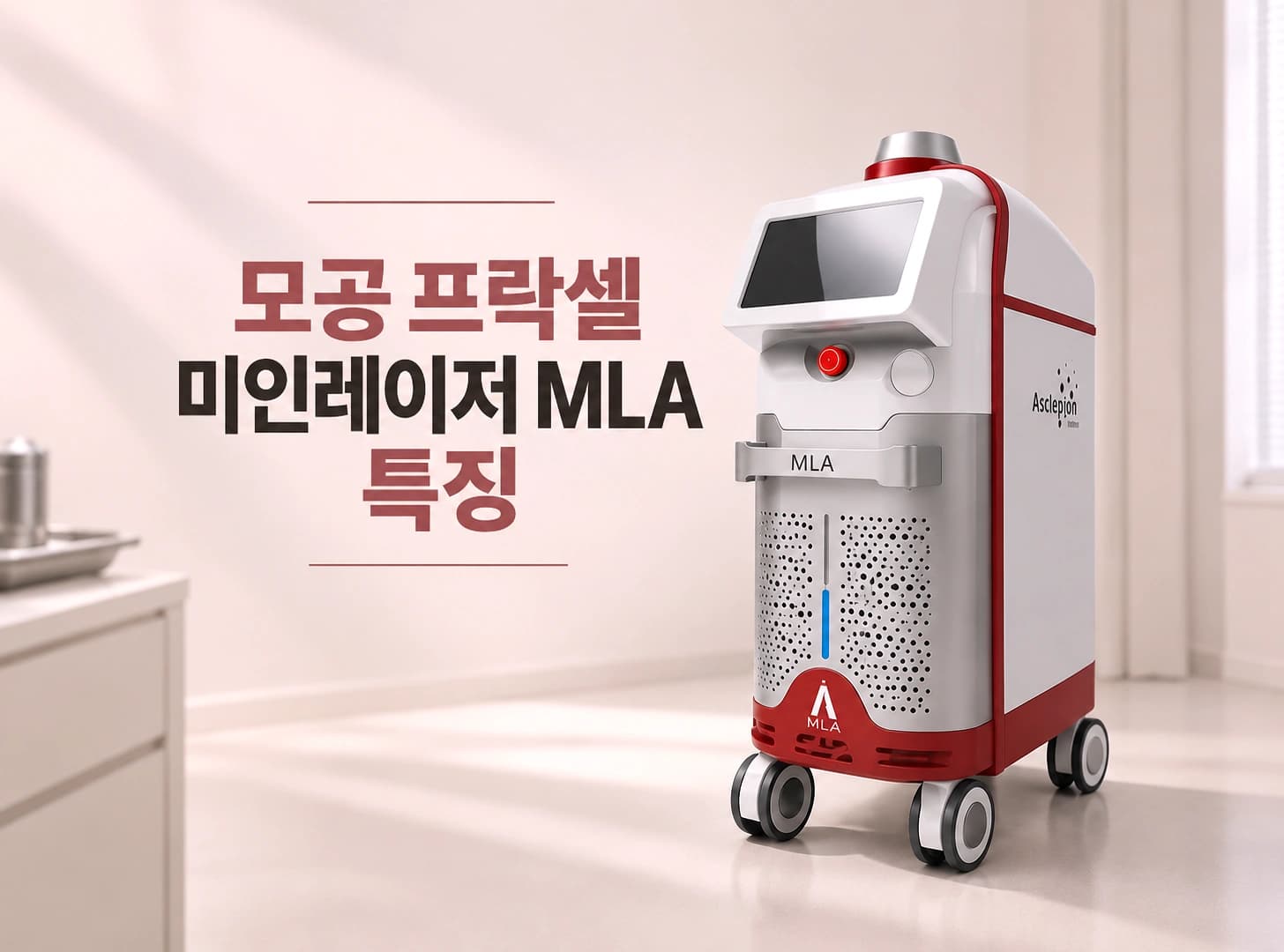 모공 프락셀 미인레이저 MLA의 원리와 효과, 권장 횟수 안내